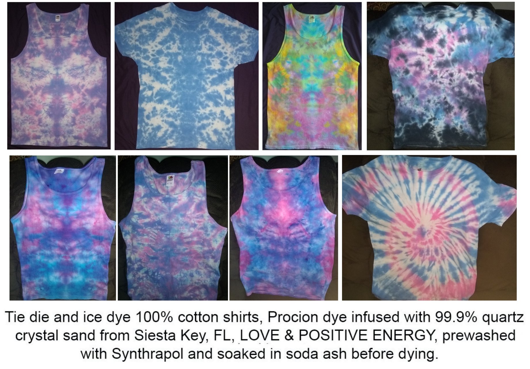 New Tie Dye Shirts August 12, 2019