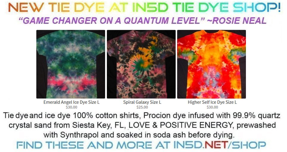 New Quantum Tie Dye Shirts September 7, 2019