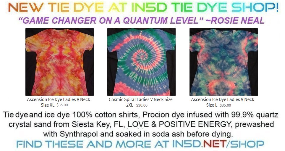 New Quantum Tie Dye Shirts 