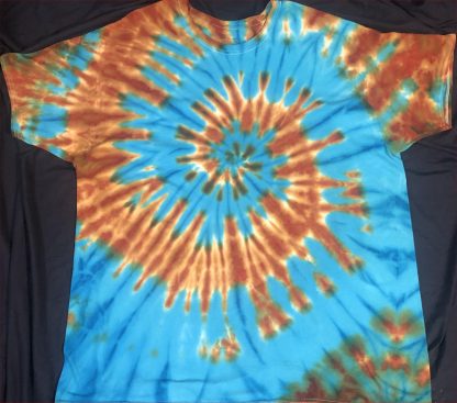 Earth and Sky Quantum Tie Dye T Shirt